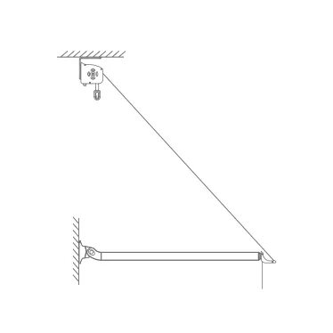 ITALIA markiisi paigaldus: lakke