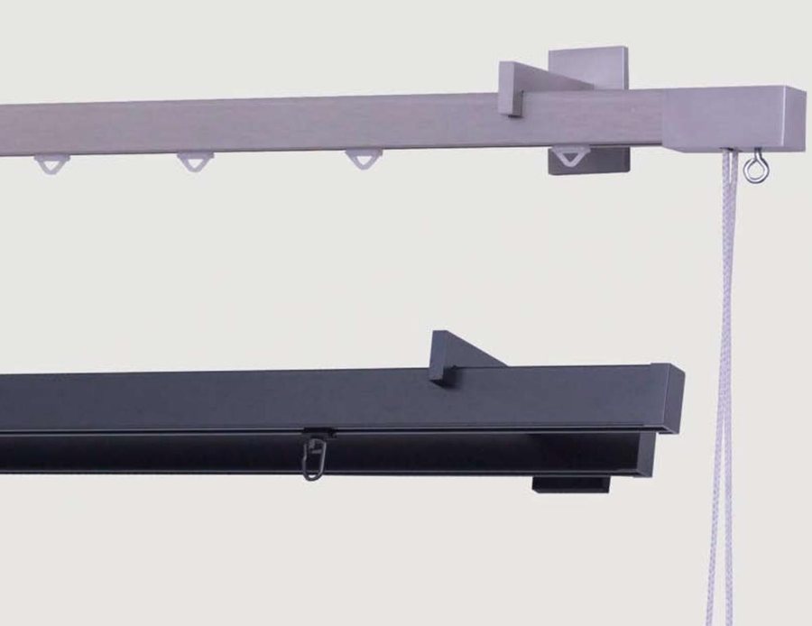 ZEGAR Modern 25 und 30 Gardinenschienen — Profil 25–30 mm